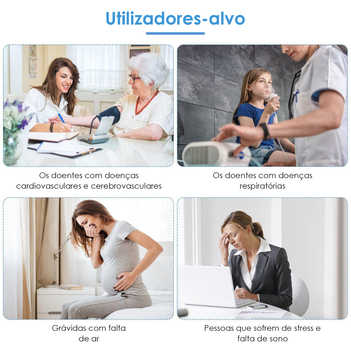 VARON VP-1 Pulse Concentrador de oxigênio portátil | Funcionamento 24 horas, Certificado CE