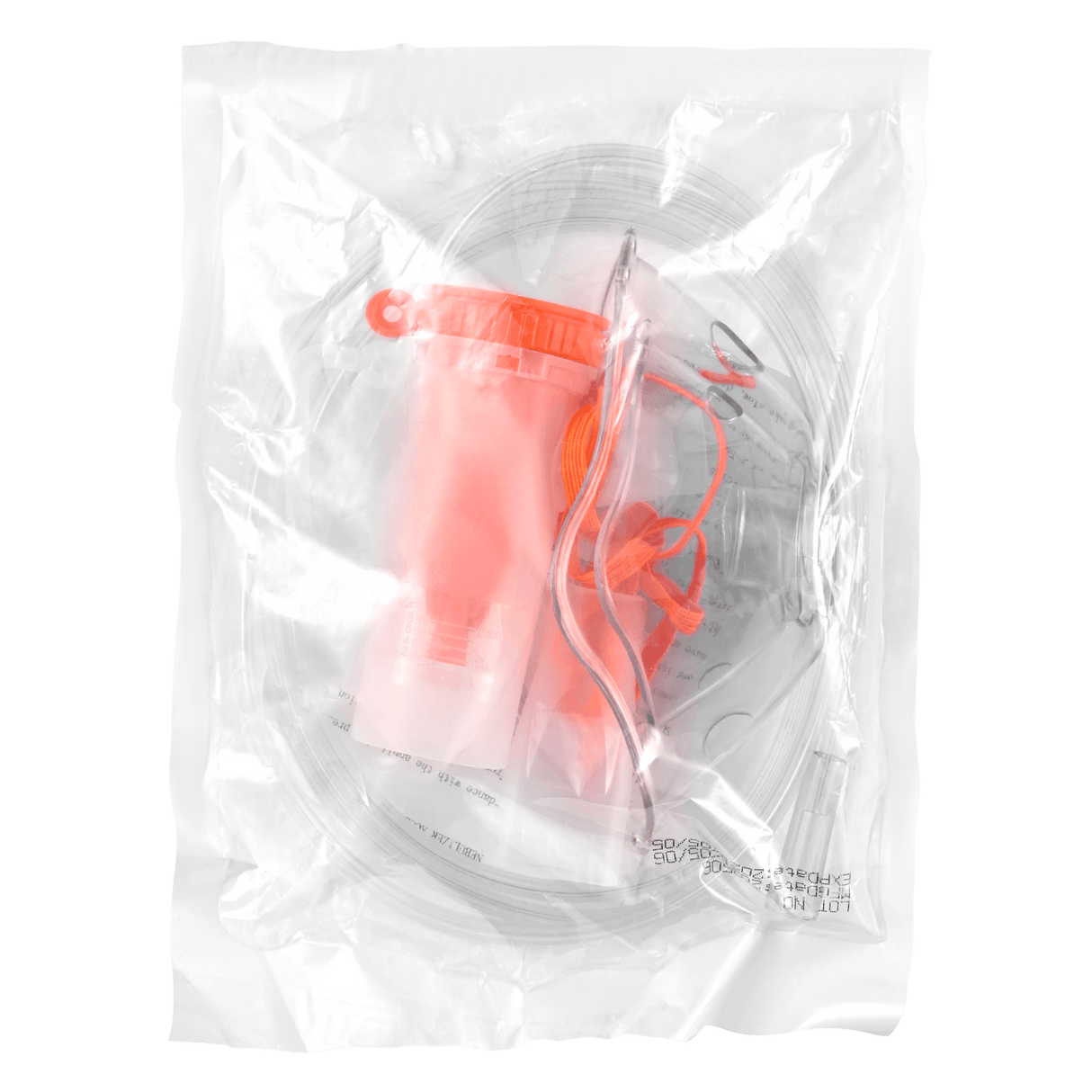 Conjunto de inalador de máscara e acessórios para concentrador de oxigénio VH-1/VH-2/VH-3 (azul ou laranja aleatório, 2 peças)