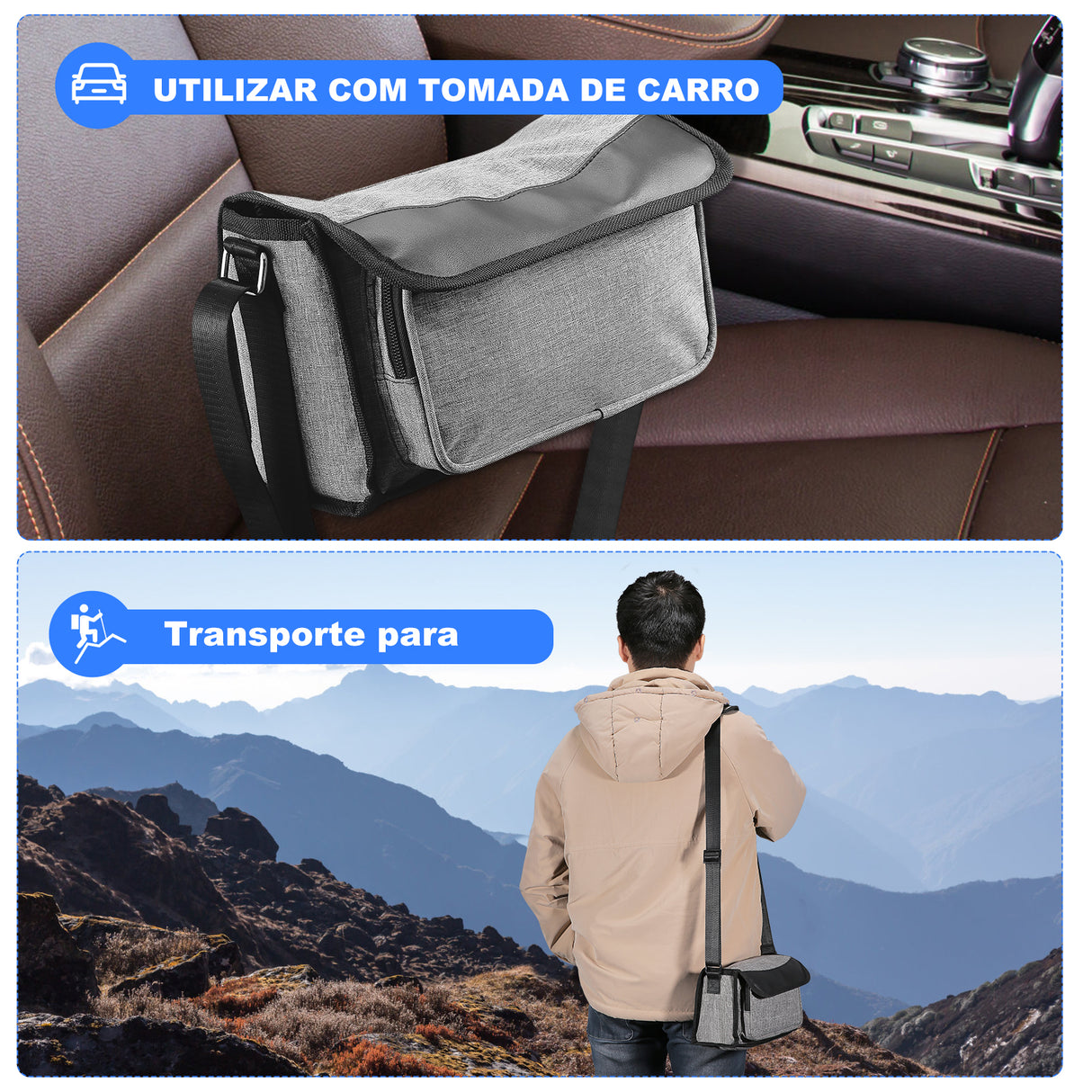 Concentrador de oxígeno portátil pulsado de frecuencia fija VARON VL-1 | Ideal para movilidad, con certificación CE