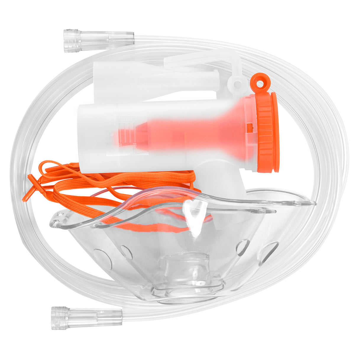 Conjunto de inalador de máscara e acessórios para concentrador de oxigénio VH-1/VH-2/VH-2 PRO/VH-3/VH-4(azul ou laranja aleatório, 2 peças)