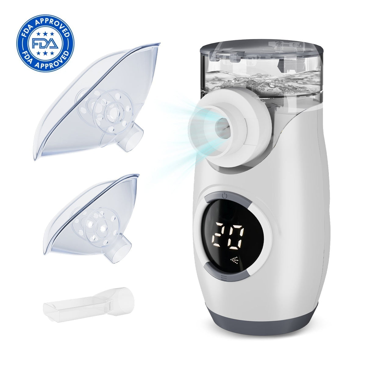 Nebulizador portátil VARON para tratamento com nebulização MY-135B