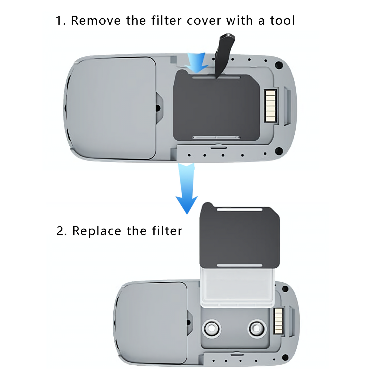 Algodão filtrante original para concentrador de oxigénio VARON VP-8G