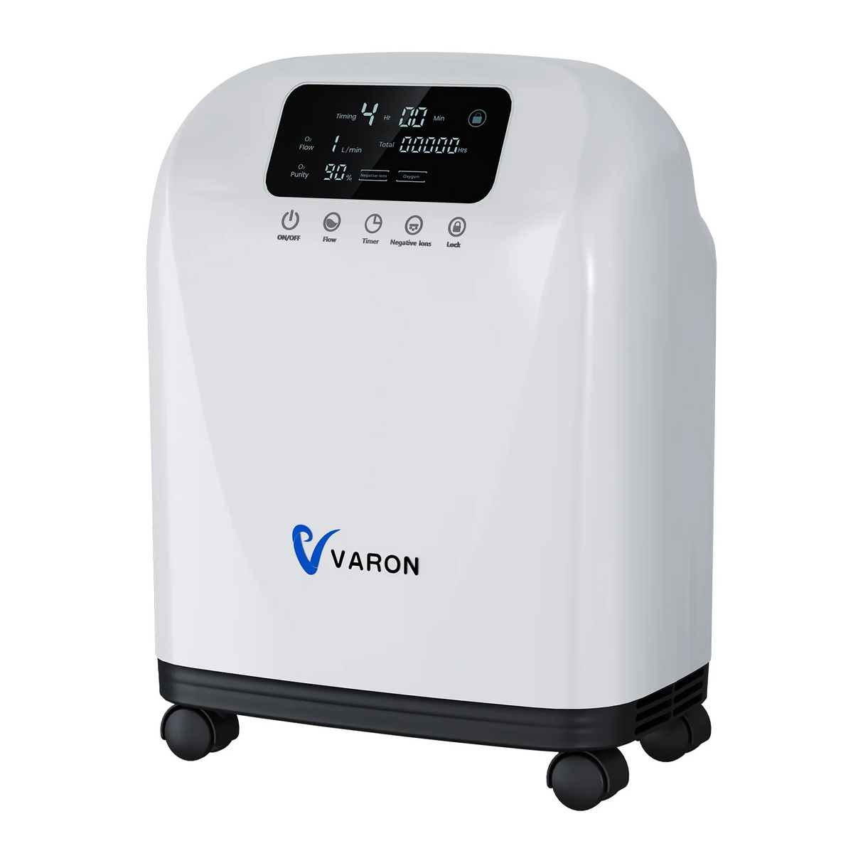 VARON VH-4 Concentrador de Oxigénio para Uso Domiciliário | Fluxo Contínuo, Certificado CE (1-9 Níveis)
