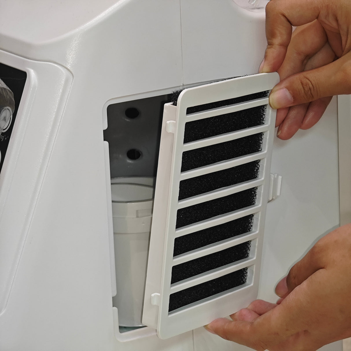 Conjunto de Filtros de Algodão (Verde + Preto) Acessórios para Concentrador de Oxigénio Serene 5 (20 unidades/conjunto)