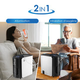 Concentrador de oxigénio doméstico VARON VH-1 | 1-7L/min, Vital Senior Health, certificado CE