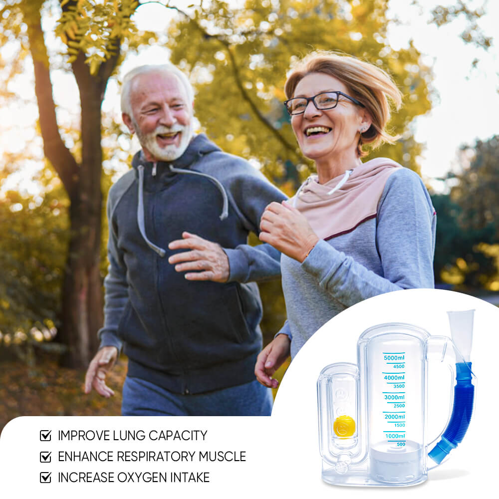 Treinador de respiração 5000ML Lung