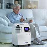 Concentrador de Oxigénio Serene 5 de 5 L da FDA VARON - Certificação CE, Funcionamento de 72 horas