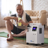 Concentrador de Oxigénio Serene 5 de 5 L da FDA VARON - Certificação CE, Funcionamento de 72 horas