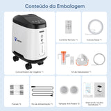 Concentrador de Oxigénio Doméstico VARON VH-2 Pro | Regulação de 9 níveis, funcionamento contínuo de 24 horas, certificado CE