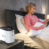 Concentrador de oxigénio doméstico VARON VH-2 | 1-7L/min ajustável, funcionamento 24 horas, aprovação CE