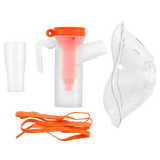 Conjunto de inalador de máscara e acessórios para concentrador de oxigénio VH-1/VH-2/VH-3 (azul ou laranja aleatório, 2 peças)
