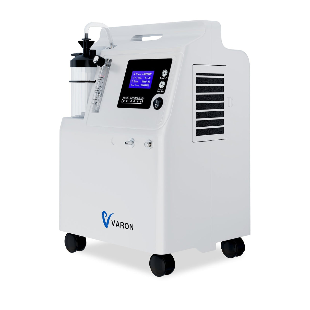 Concentrador de Oxigénio Serene 5 de 5 L da FDA VARON - Certificação CE, Funcionamento de 72 horas