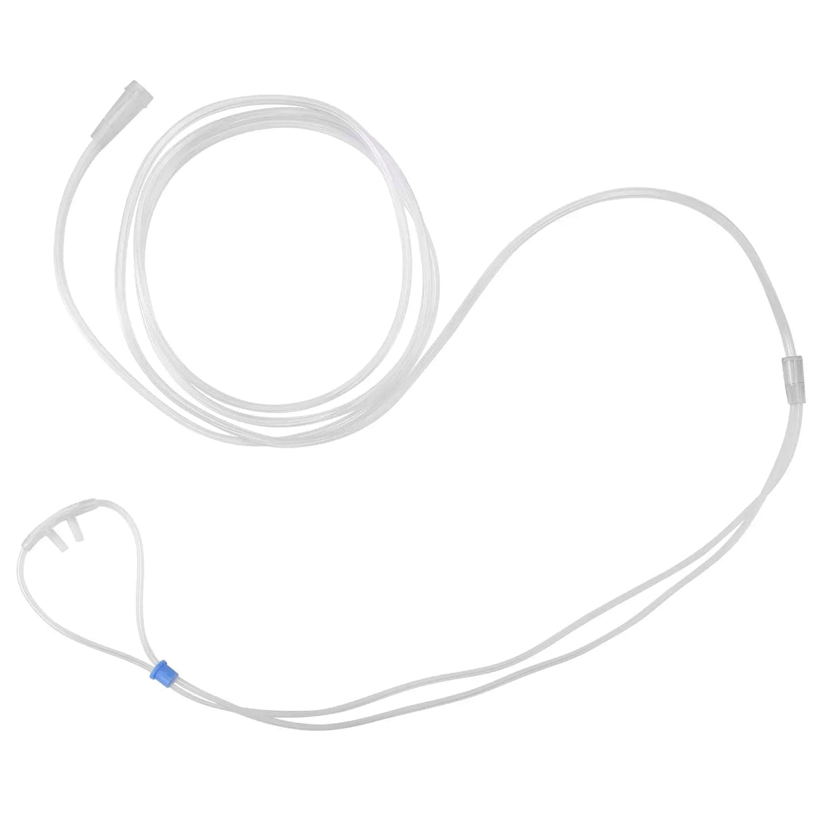 Cânula nasal de silicone para oxigénio Acessórios para concentrador de oxigénio 5 peças, compatível com todos os dispositivos