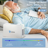 Concentrador de oxigénio portátil VARON VL-2 Light Continuous 3 L/min, certificado CE