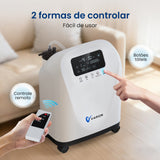 VARON VH-4 Concentrador de Oxigénio  para Uso Domiciliário | Fluxo Contínuo, Certificado CE (1-9 Níveis)