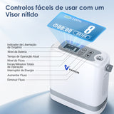 (Pré-venda) VARON VP-8G | Concentrador de Oxigénio Portátil com Fluxo Pulsado (1-8 definições)