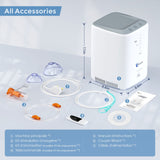 Concentrador de oxigénio doméstico VARON VH-3 | 1-7L/min Terapia confortável, certificado CE