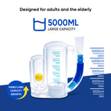 Treinador de respiração 5000ML Lung