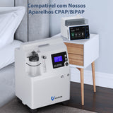 Concentrador de Oxigénio Serene 5 de 5 L da FDA VARON - Certificação CE, Funcionamento de 72 horas