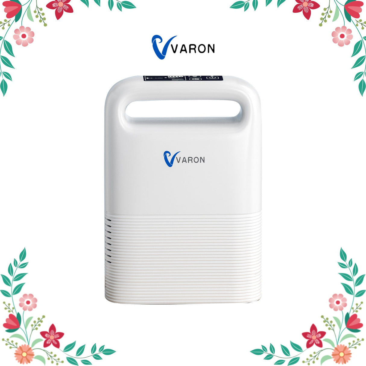 Concentrador de oxigénio portátil VARON VP-2 Pulse — 93% de oxigénio, bateria de longa duração, certificado CE