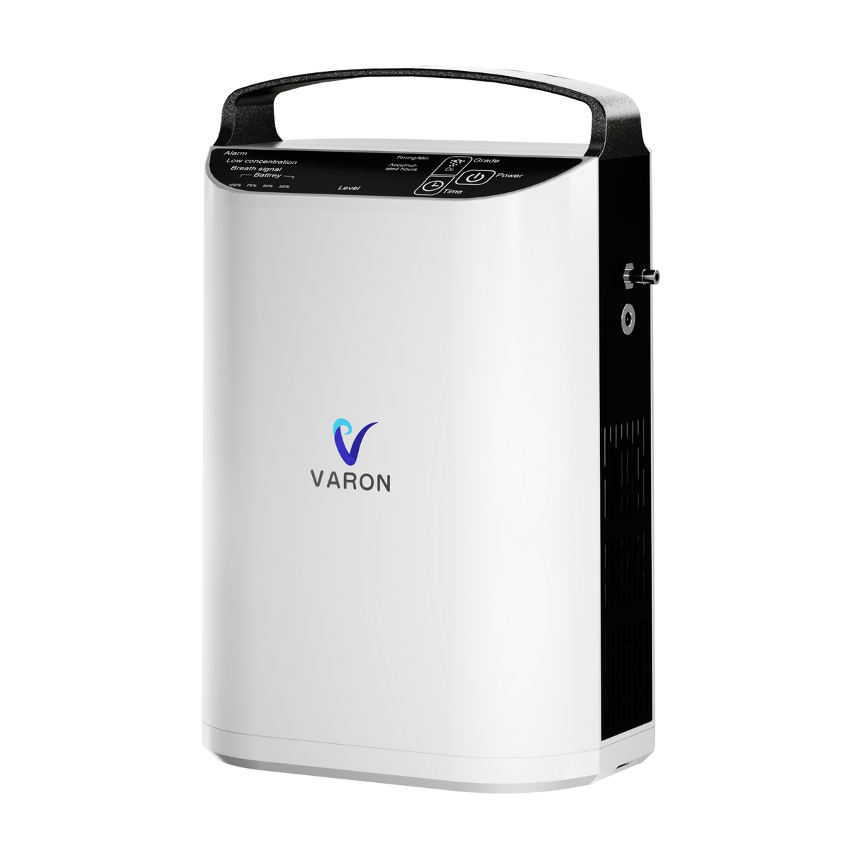 Concentrador de oxigénio portátil VARON VP-1 Pulse, funcionamento contínuo de 24 horas, certificado CE